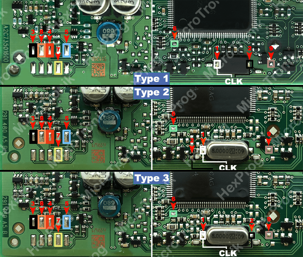 CAS4/4+ BDM WIRING